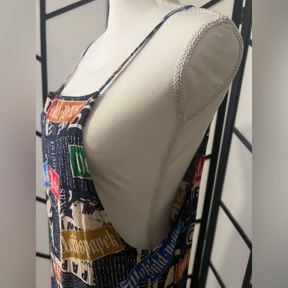 EUC - Never Worn- TEMU Print Overall Jumpsuit, Vintage Loose Jumpsuit - … - Picture 4 of 16